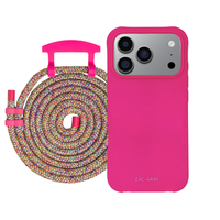 iPhone 17 Pro Max HOT PINK CASE + CORD