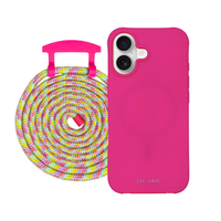 iPhone 17 HOT PINK CASE + CORD