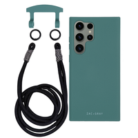 Samsung S24 Ultra TIDAL TEAL CASE + KNOTTED CORD