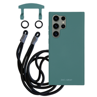 Samsung S25 Ultra TIDAL TEAL CASE + KNOTTED CORD