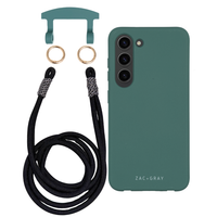 Samsung S24 TIDAL TEAL CASE + KNOTTED CORD