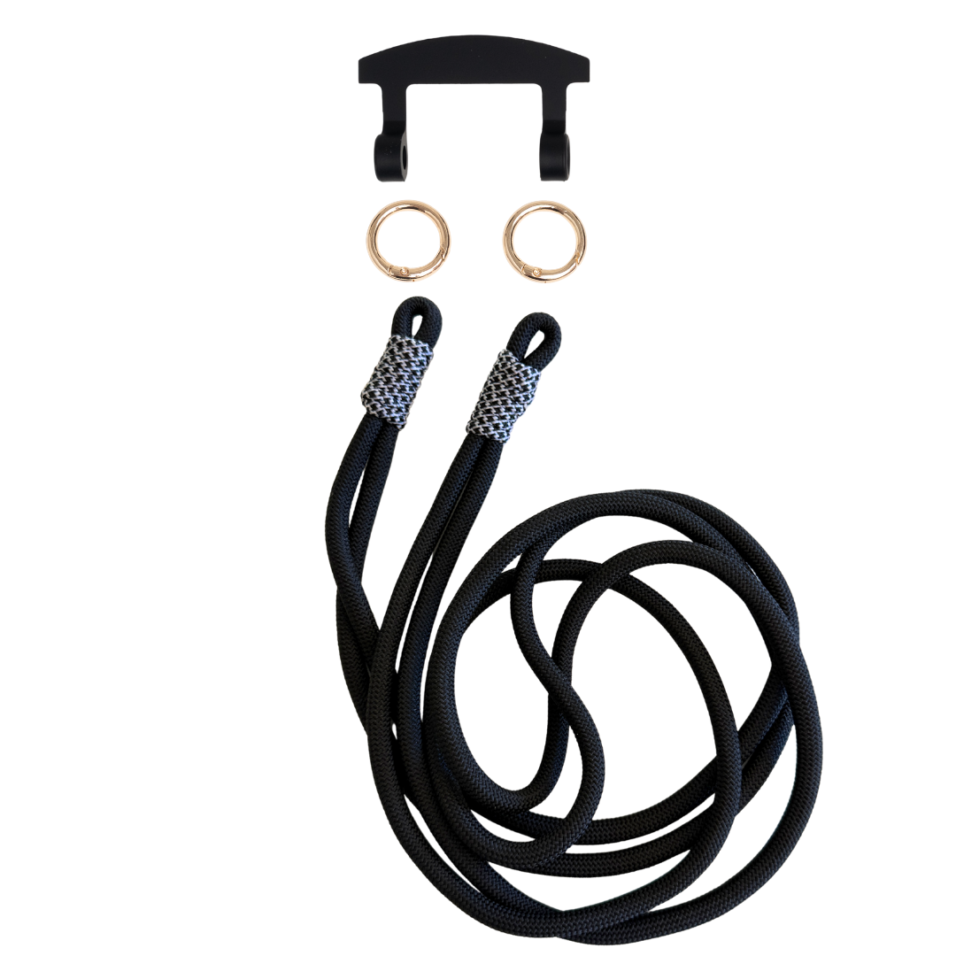 MIDNIGHT BLOOM KNOTTED CORD + HOOK