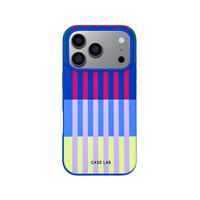 MARINE BLUE MULTI STRIPE PHONE CASE