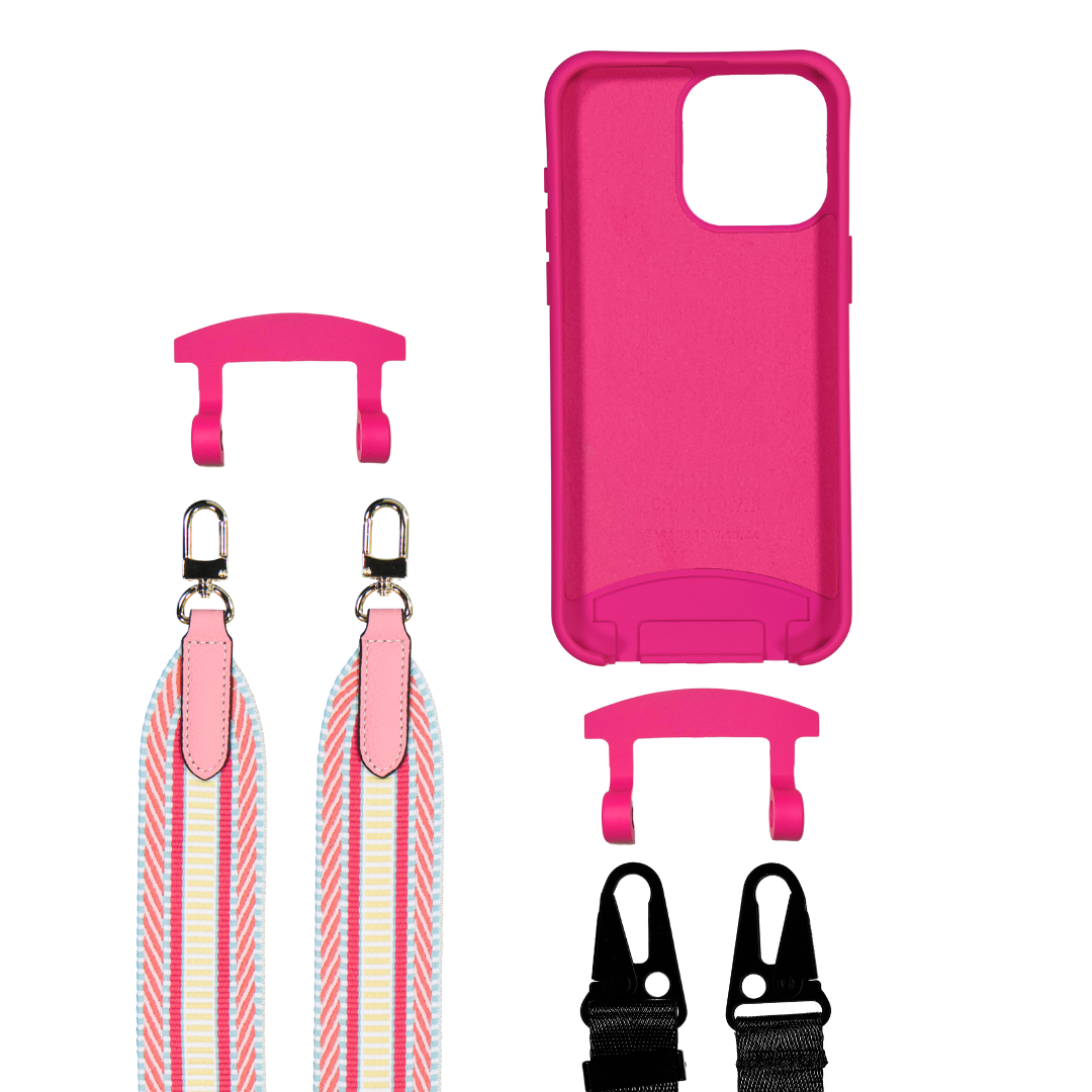 PATTERNED STRAP + HOOK