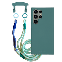 Samsung S25 Ultra TIDAL TEAL CASE + KNOTTED CORD