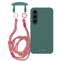 Samsung S24 TIDAL TEAL CASE + KNOTTED CORD