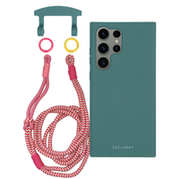 Samsung S24 Ultra TIDAL TEAL CASE + KNOTTED CORD