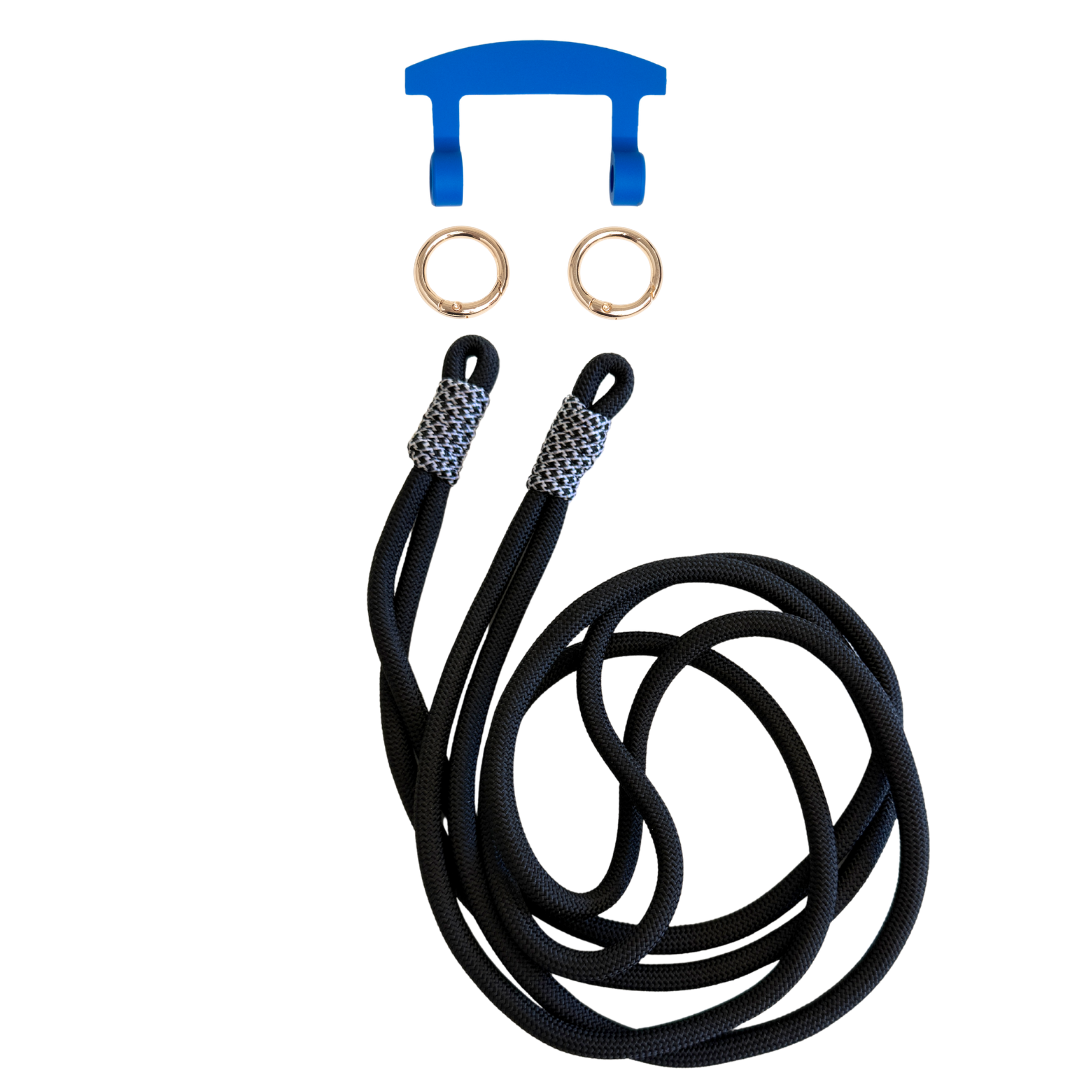 MIDNIGHT BLOOM KNOTTED CORD + HOOK