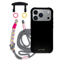 iPhone 17 Pro MIDNIGHT BLACK CASE + KNOTTED CORD