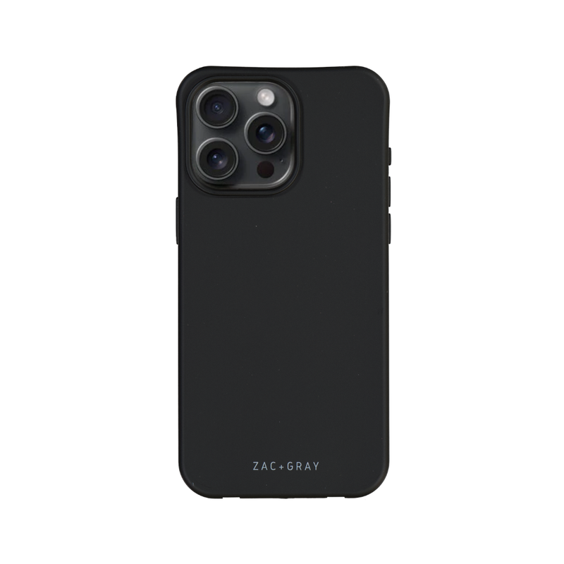 iPhone 15 MIDNIGHT BLACK CASE – ZAC+GRAY