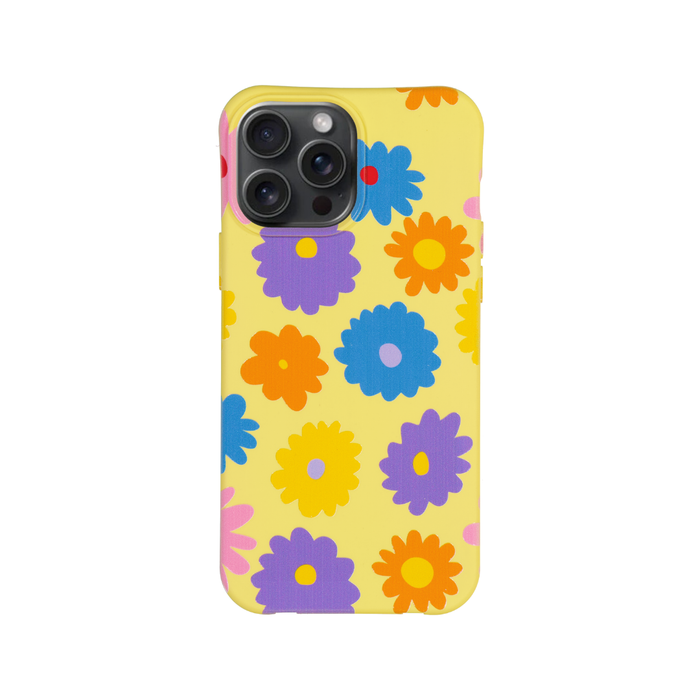 SUNSHINE YELLOW DAISY PATTERNED CASE