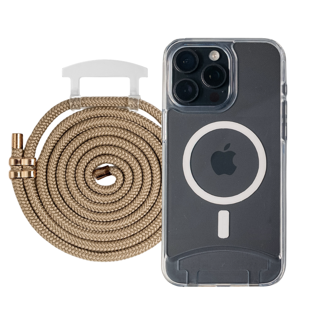 iPhone 16 TRANSPARENT CASE + CORD