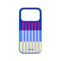 MARINE BLUE MULTI STRIPE PHONE CASE