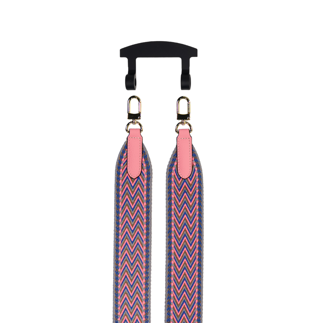 PATTERNED STRAP + HOOK