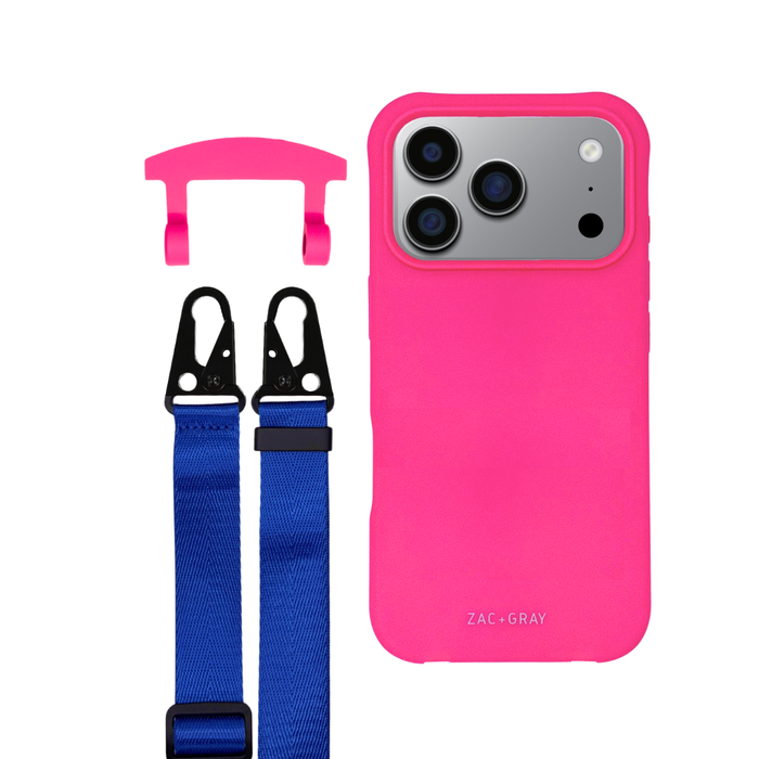 iPhone 17 Pro HOT PINK CASE + STRAP