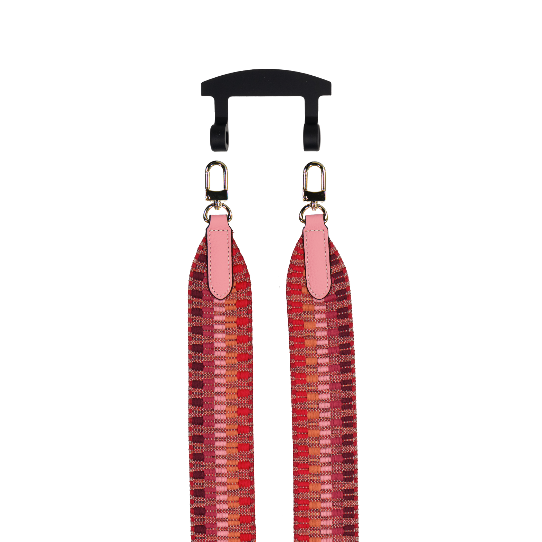 PATTERNED STRAP + HOOK