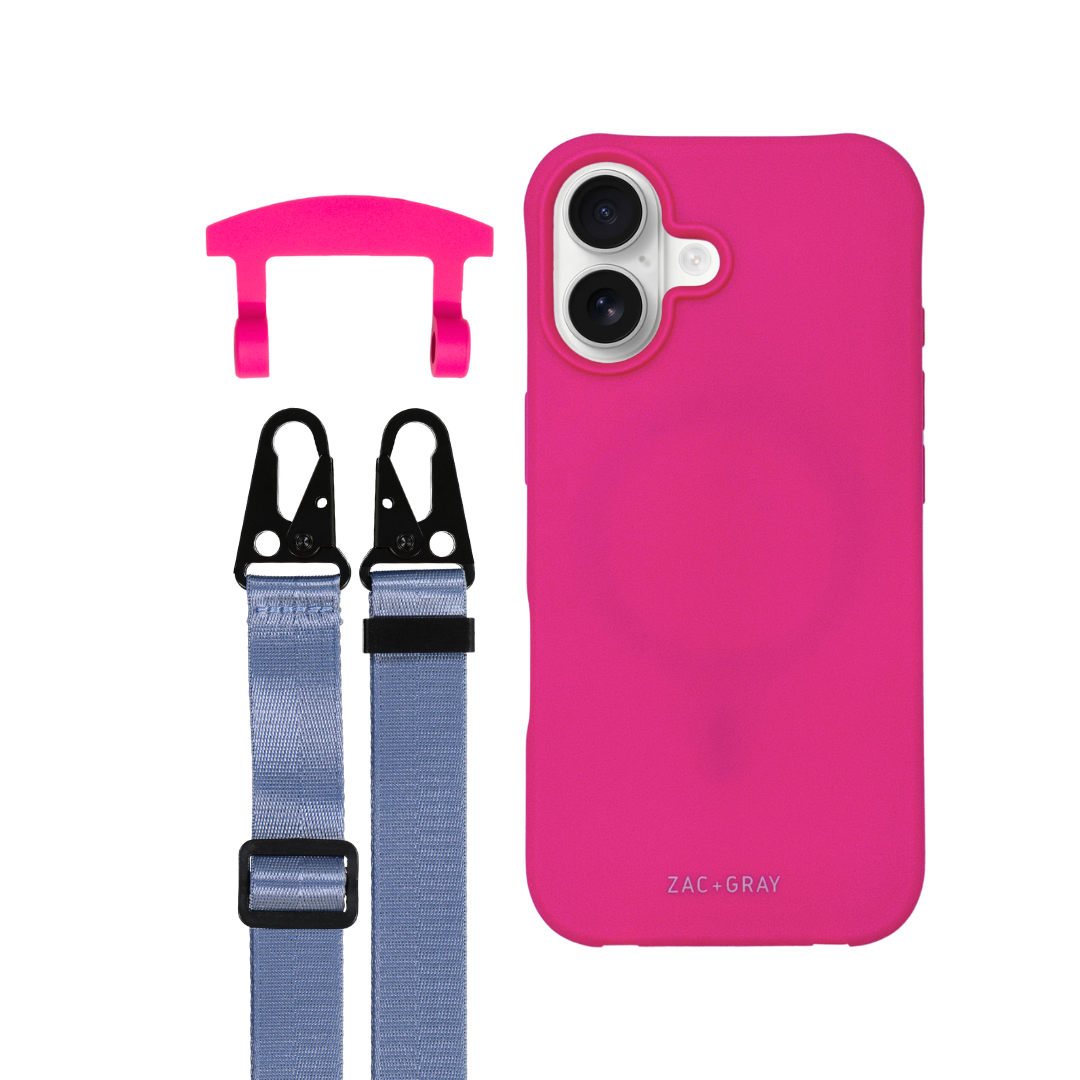 iPhone 17 HOT PINK CASE + STRAP