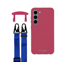 Samsung S23 RASPBERRY RED CASE + STRAP