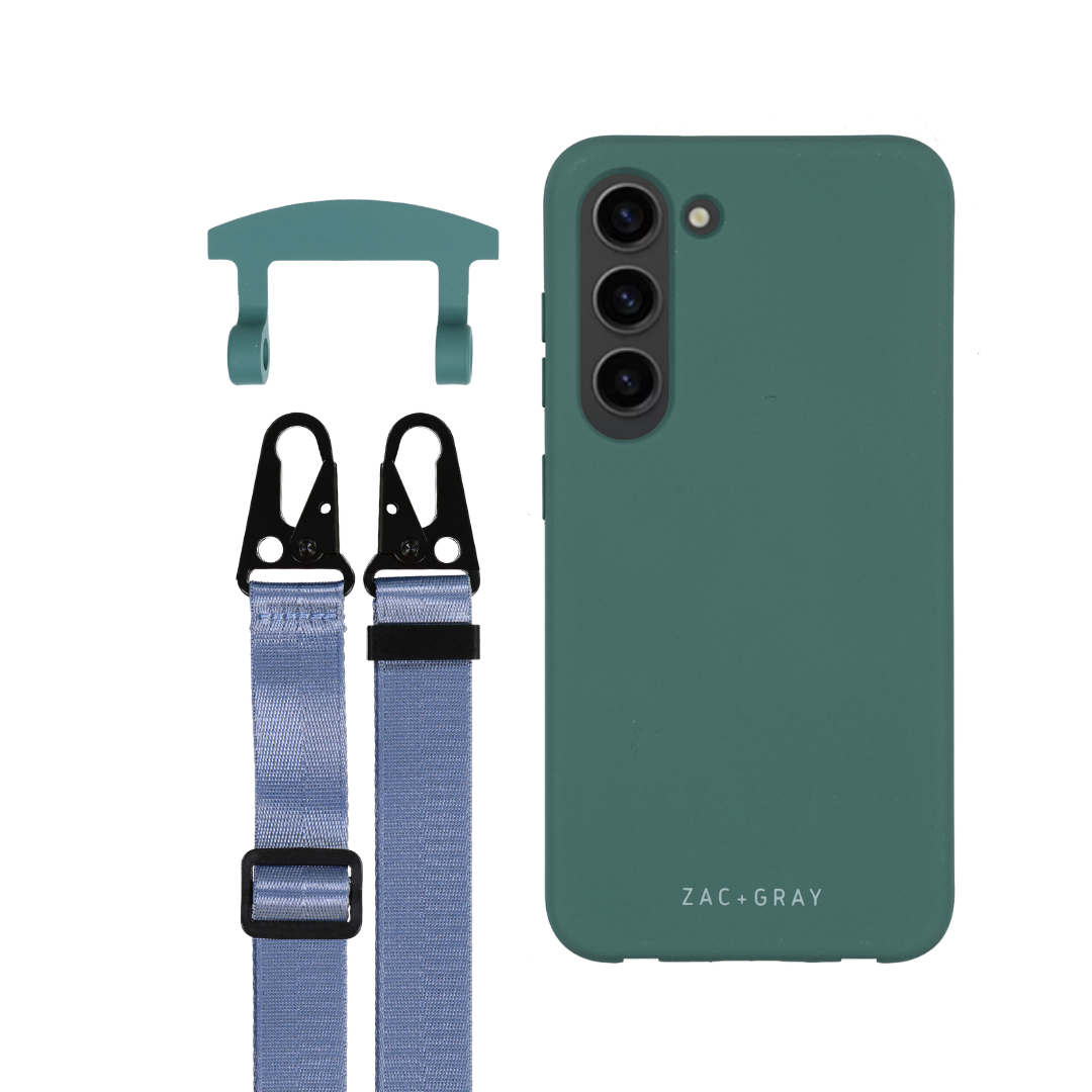 Samsung S24 Plus TIDAL TEAL CASE + STRAP