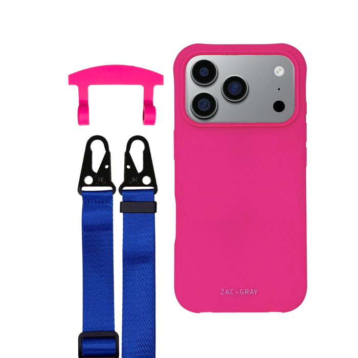 iPhone 17 Pro Max HOT PINK CASE + STRAP