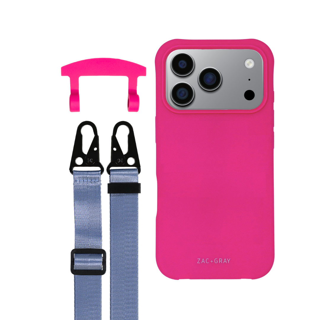 iPhone 17 Pro HOT PINK CASE + STRAP