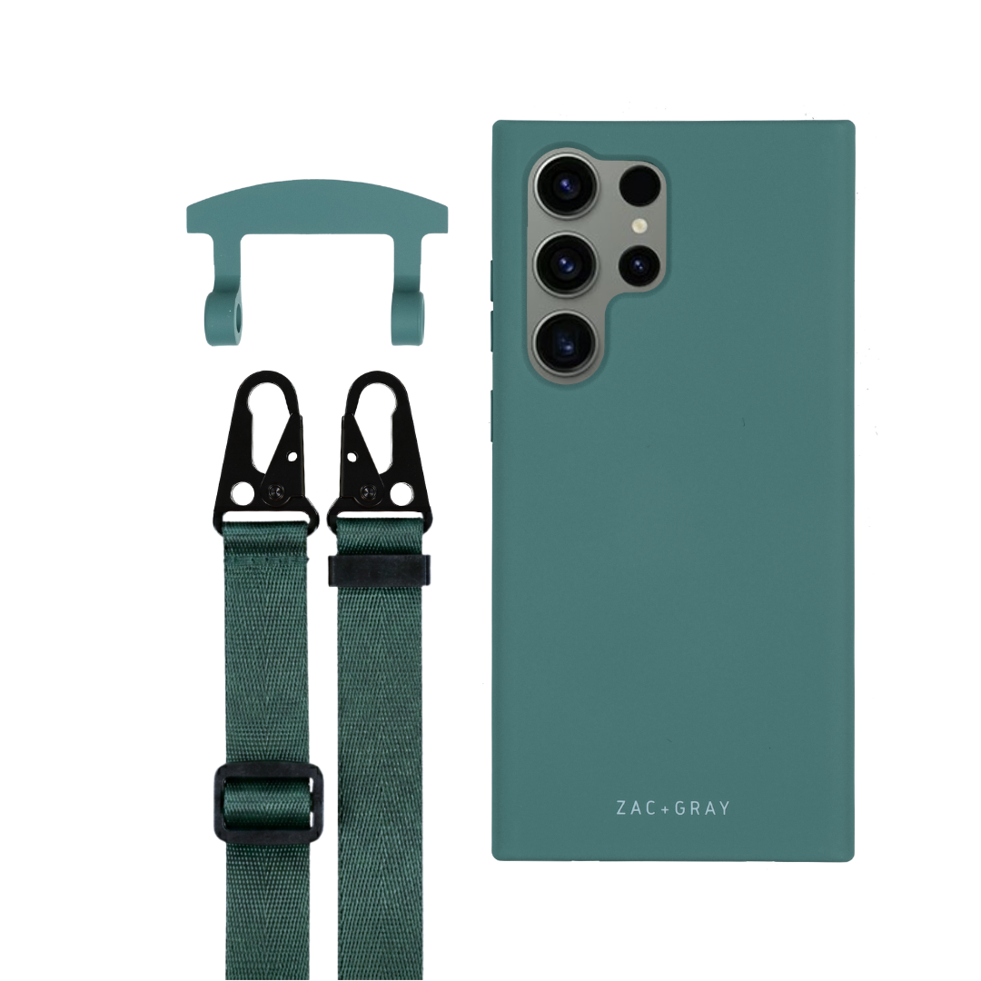 Samsung S25 Ultra TIDAL TEAL CASE + STRAP