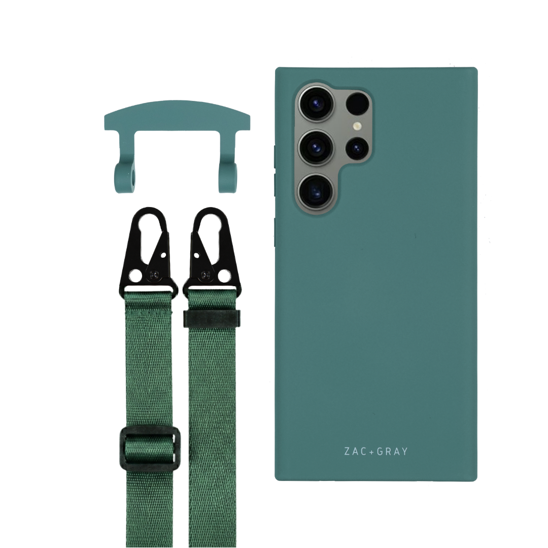 Samsung S25 Ultra TIDAL TEAL CASE + STRAP