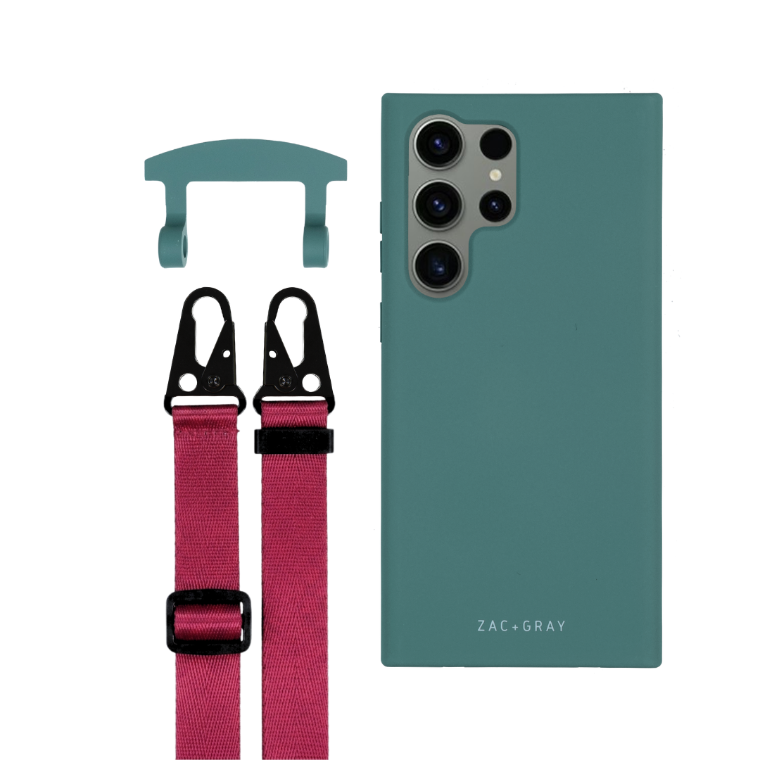 Samsung S25 Ultra TIDAL TEAL CASE + STRAP