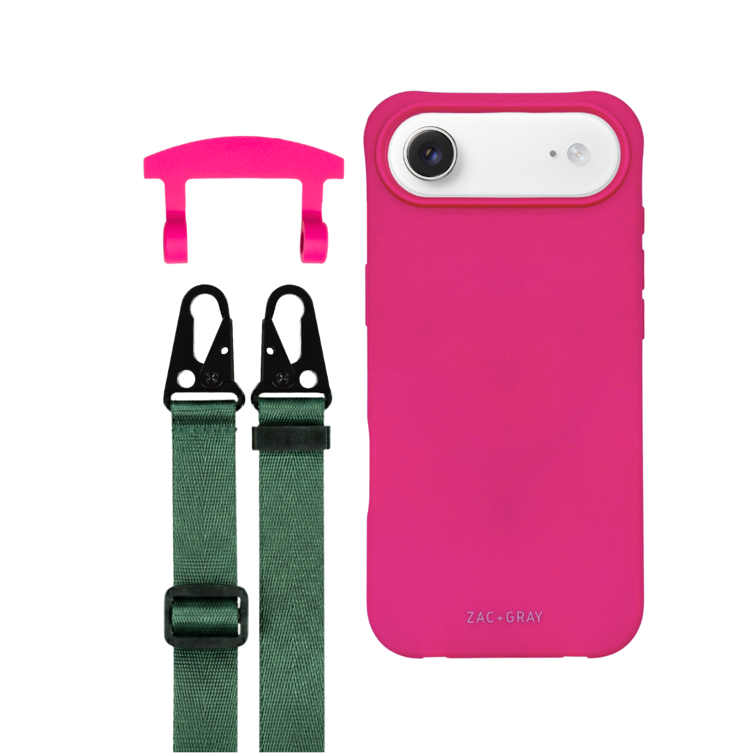 iPhone 17 Air HOT PINK CASE + STRAP