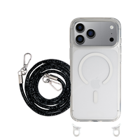 iPhone 17 Pro CRYSTAL CLEAR TRANSPARENT CASE + CRYSTAL CORD