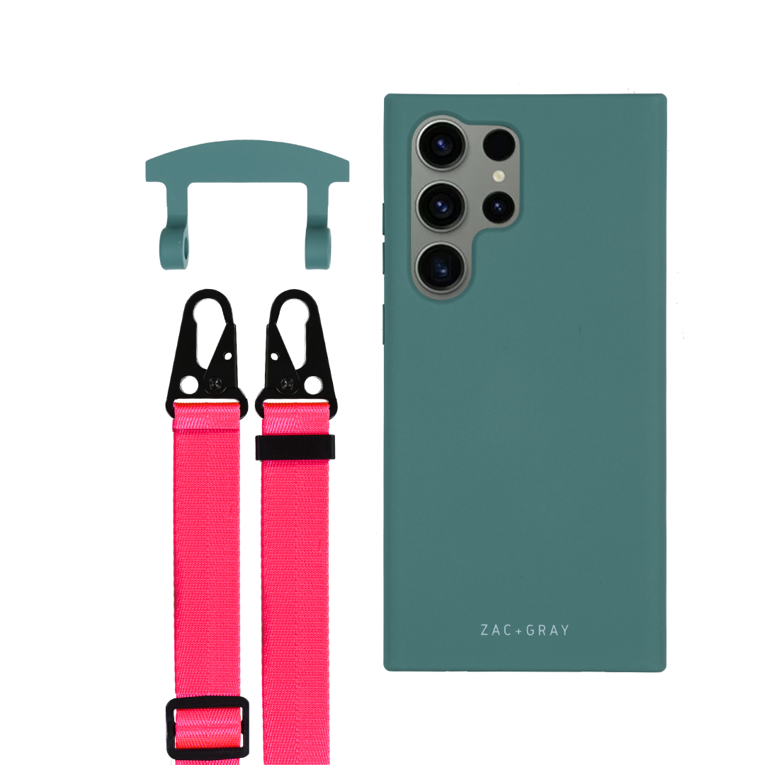 Samsung S25 Ultra TIDAL TEAL CASE + STRAP
