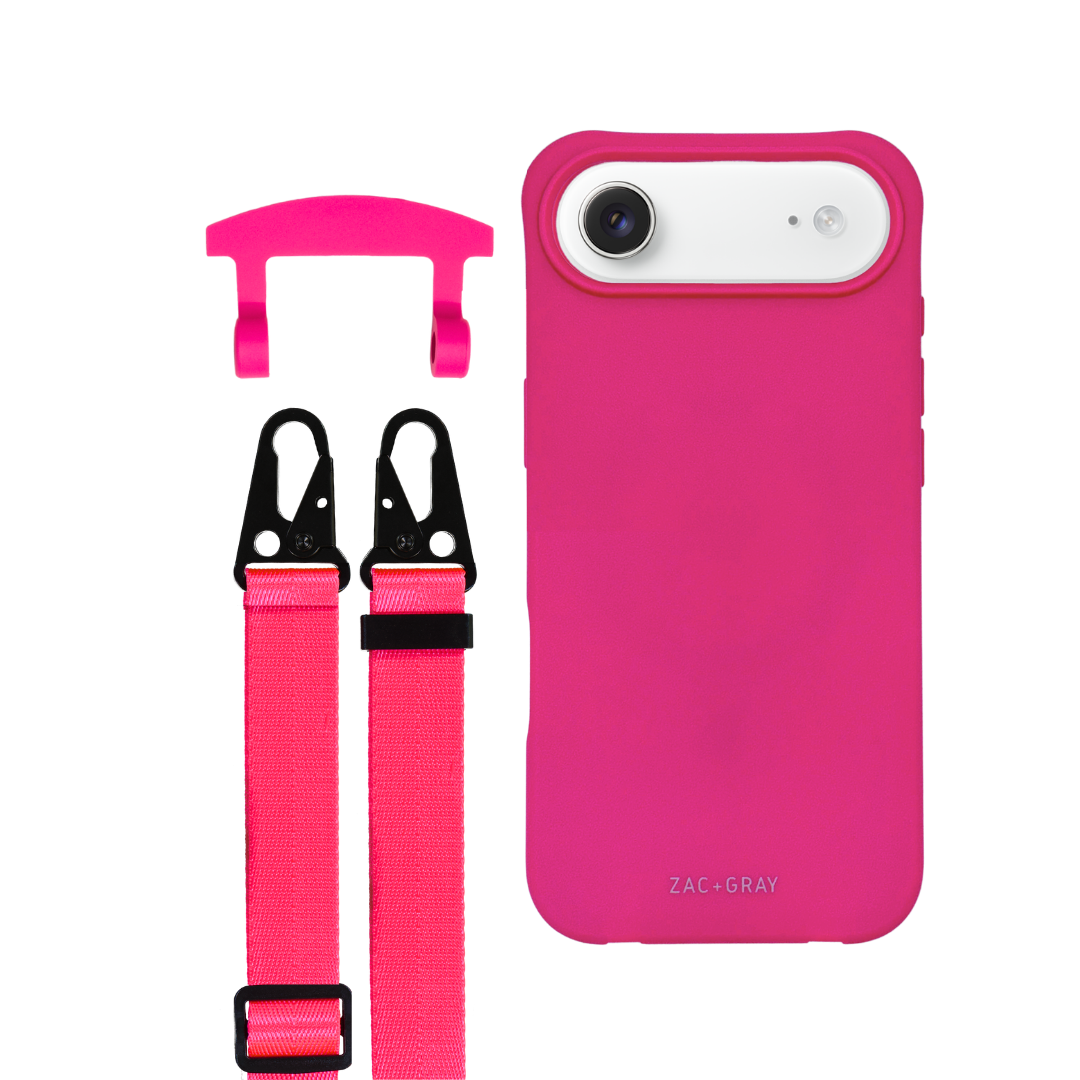 iPhone 17 Air HOT PINK CASE + STRAP