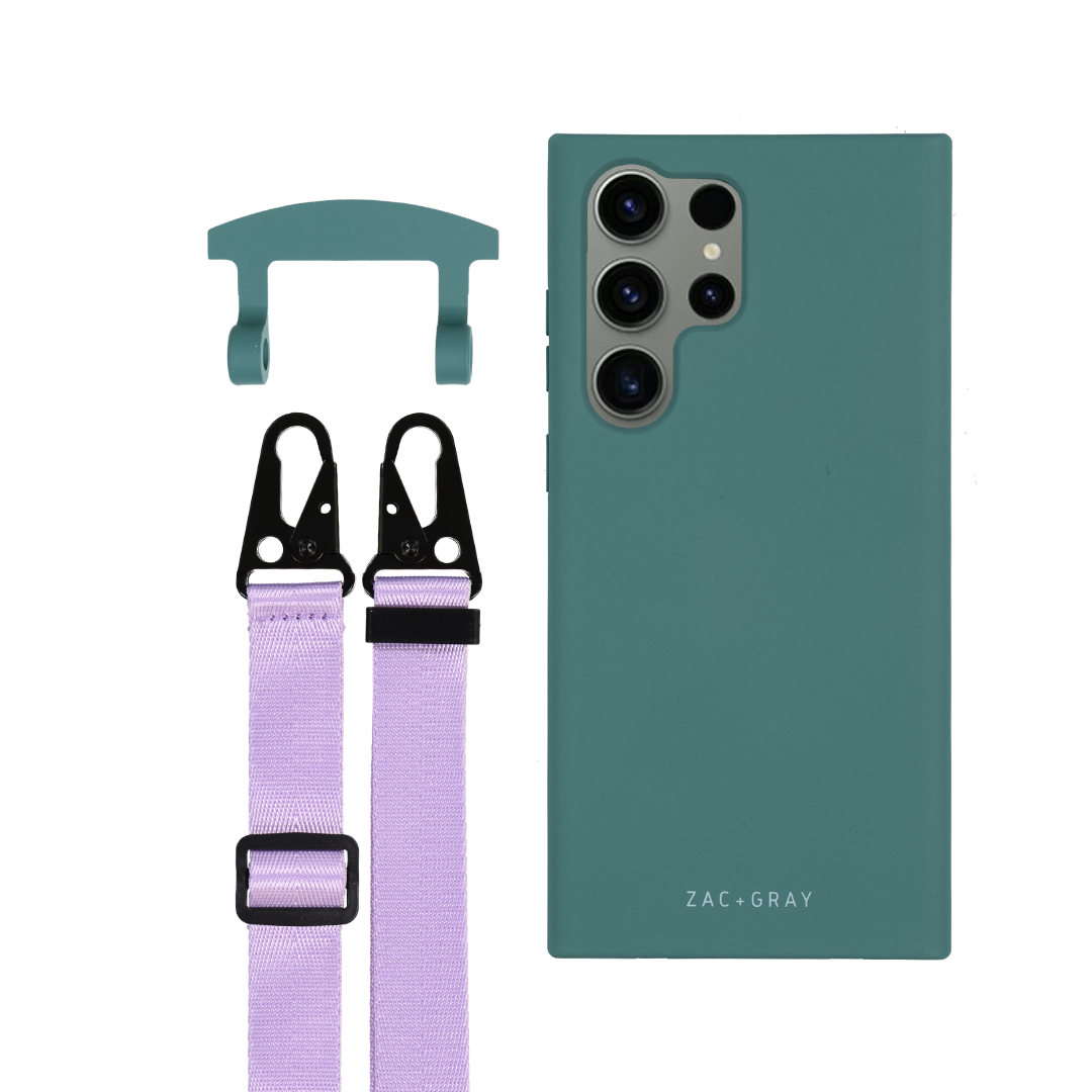 Samsung S25 Ultra TIDAL TEAL CASE + STRAP