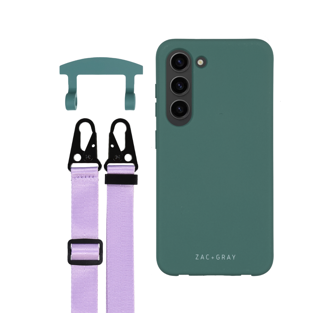 Samsung S24 Plus TIDAL TEAL CASE + STRAP