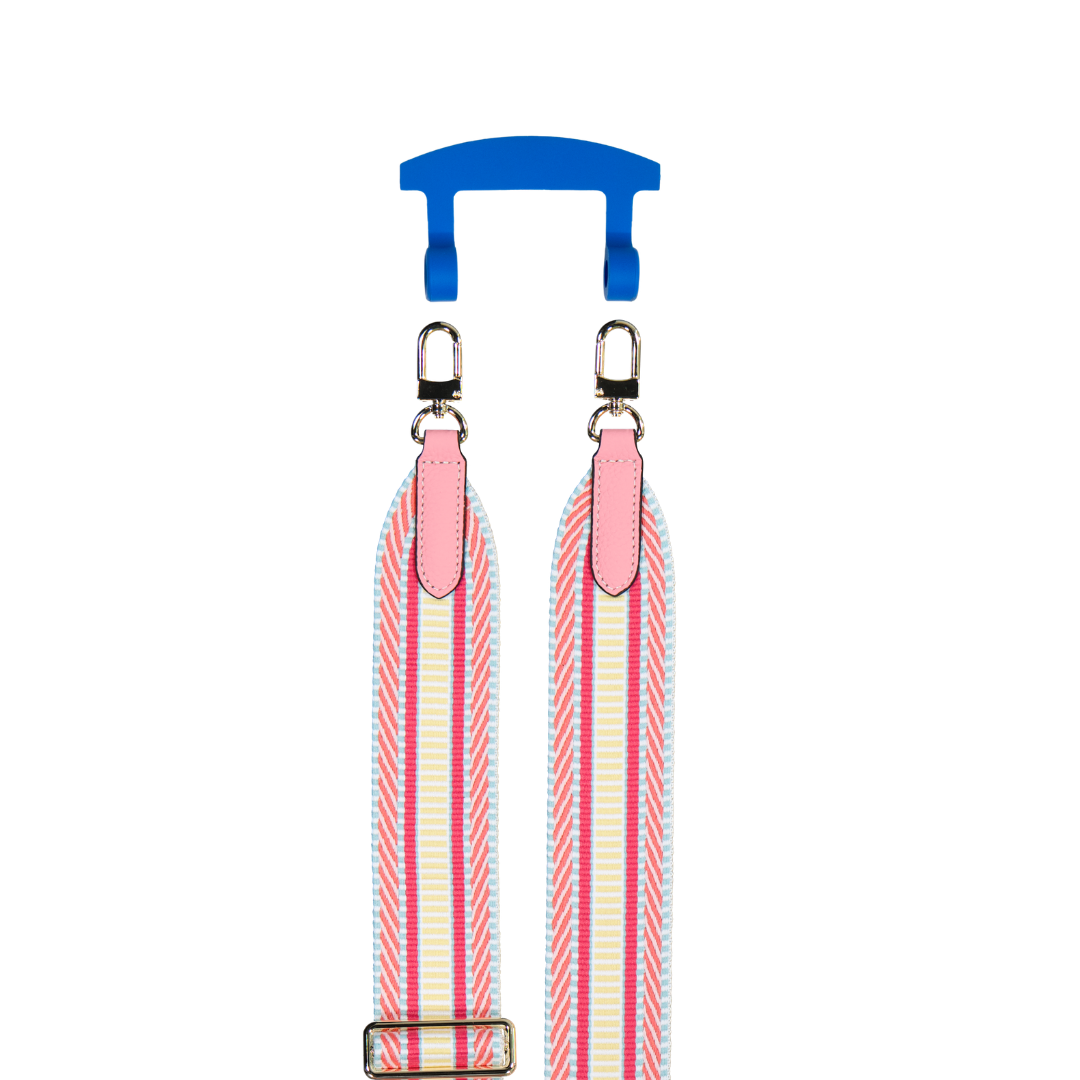 PATTERNED STRAP + HOOK