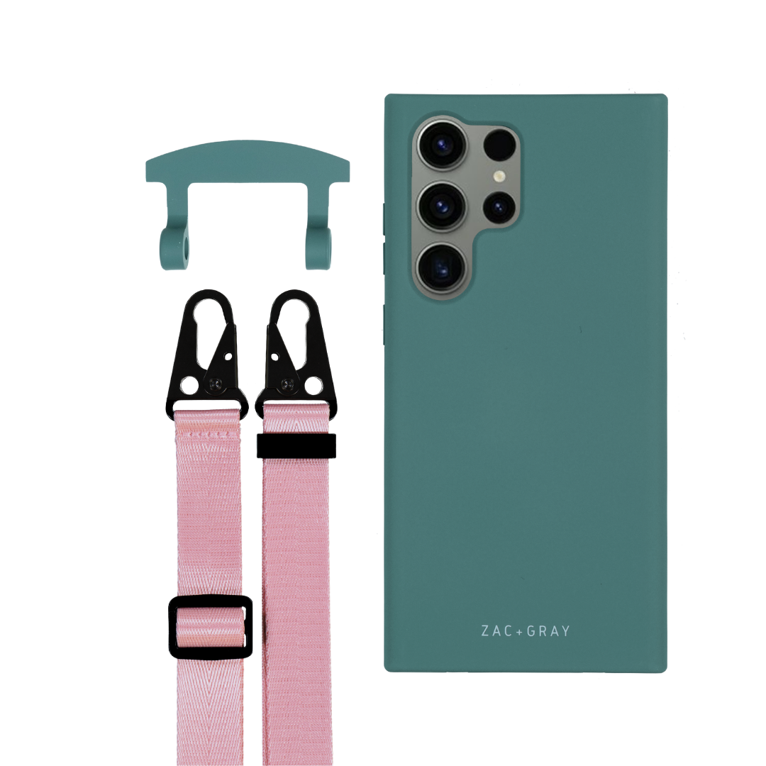 Samsung S25 Ultra TIDAL TEAL CASE + STRAP