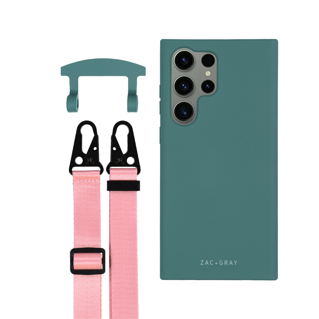 Samsung S25 Ultra TIDAL TEAL CASE + STRAP