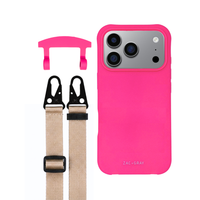 iPhone 17 Pro HOT PINK CASE + STRAP