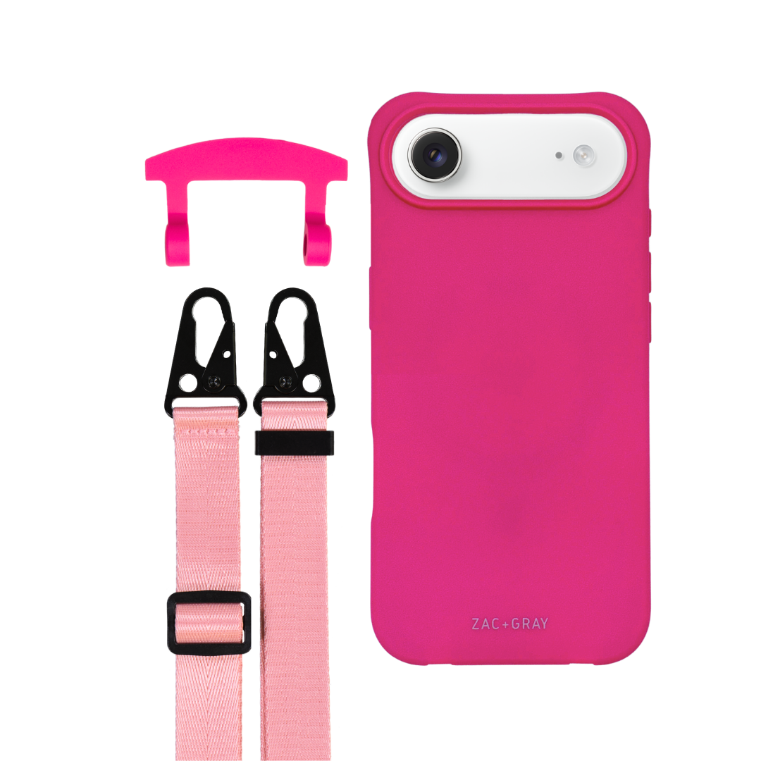 iPhone 17 Air HOT PINK CASE + STRAP