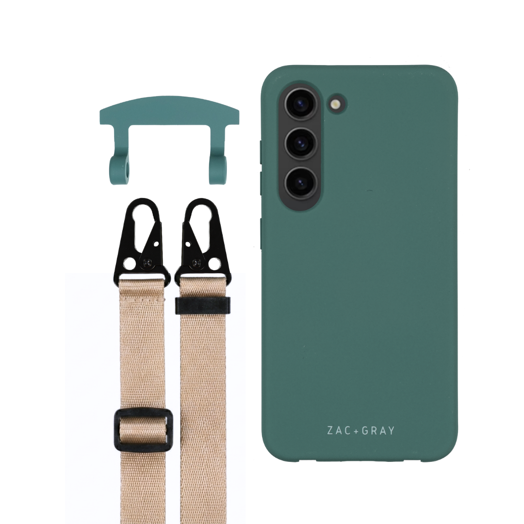 Samsung S24 Plus TIDAL TEAL CASE + STRAP