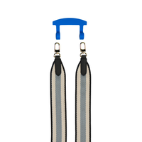 PATTERNED STRAP + HOOK