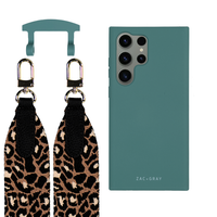 Samsung S25 Ultra TIDAL TEAL CASE + PATTERNED STRAP
