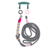 ELECTRIC BLOOM KNOTTED CORD + HOOK