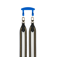 PATTERNED STRAP + HOOK