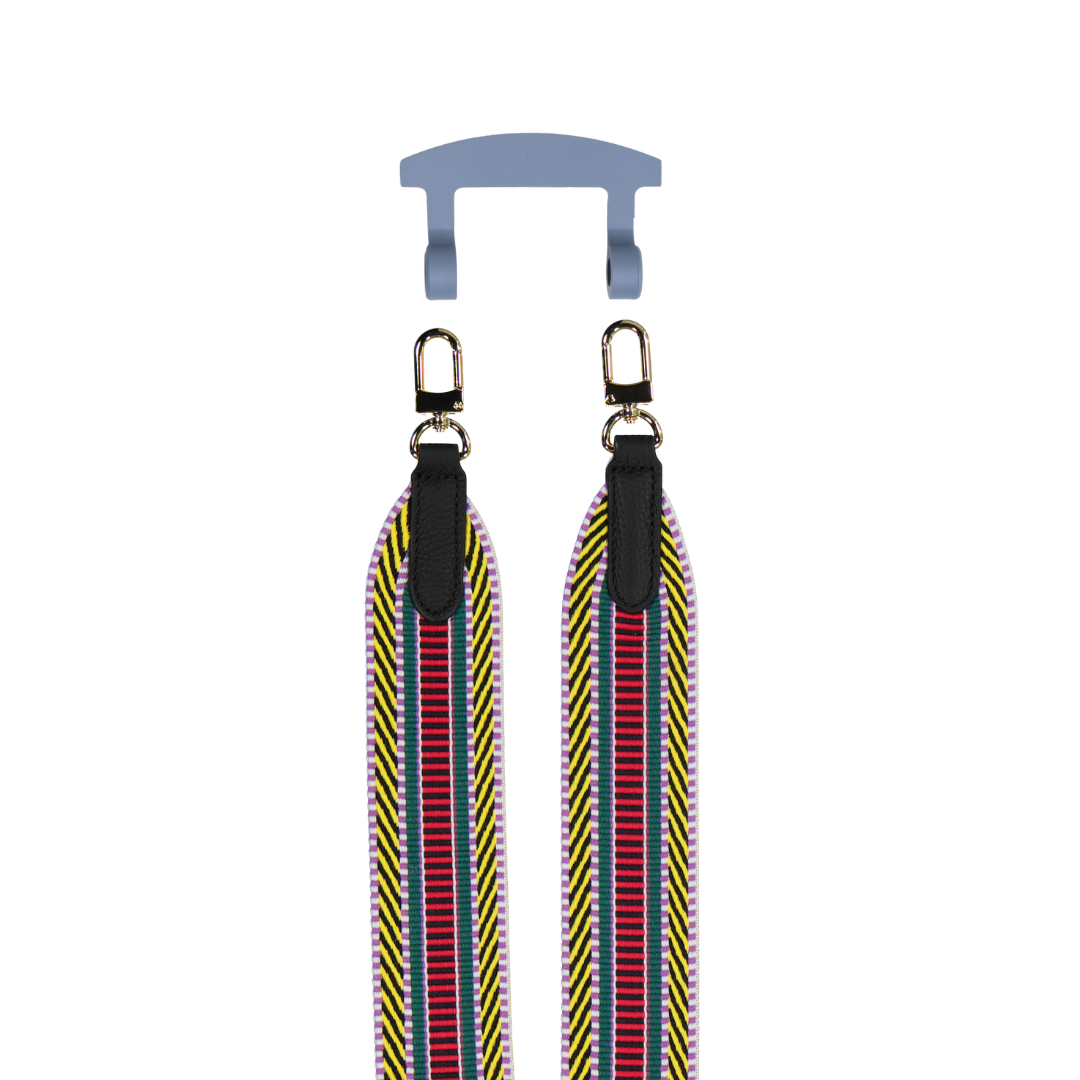 PATTERNED STRAP + HOOK