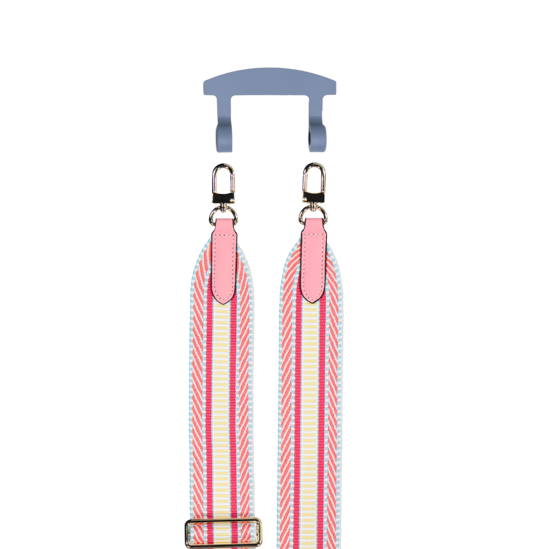 PATTERNED STRAP + HOOK