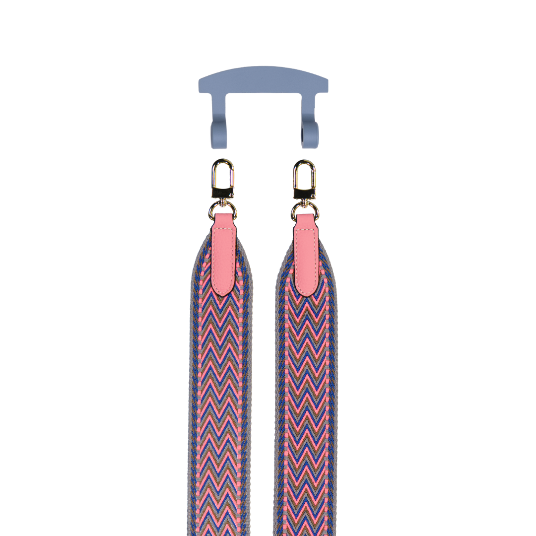 PATTERNED STRAP + HOOK