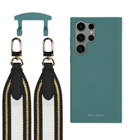 Samsung S25 Ultra TIDAL TEAL CASE + PATTERNED STRAP