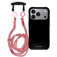 iPhone 17 Pro MIDNIGHT BLACK CASE + KNOTTED CORD