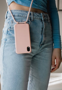 iPhone 13 ROSÉ PINK CASE + CORD - MAGSAFE